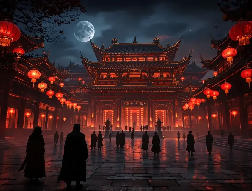 黄豆短剧专题「朱墙灯火 · 古装权谋夜」封面